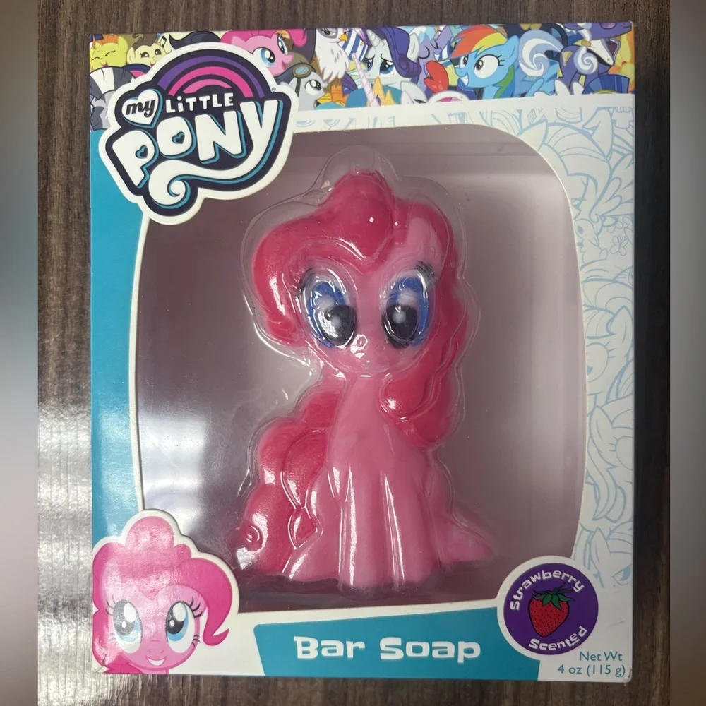 NWT My Little Pony Pinkie Pie Strawberry Scented Fun Bar Soap 3D